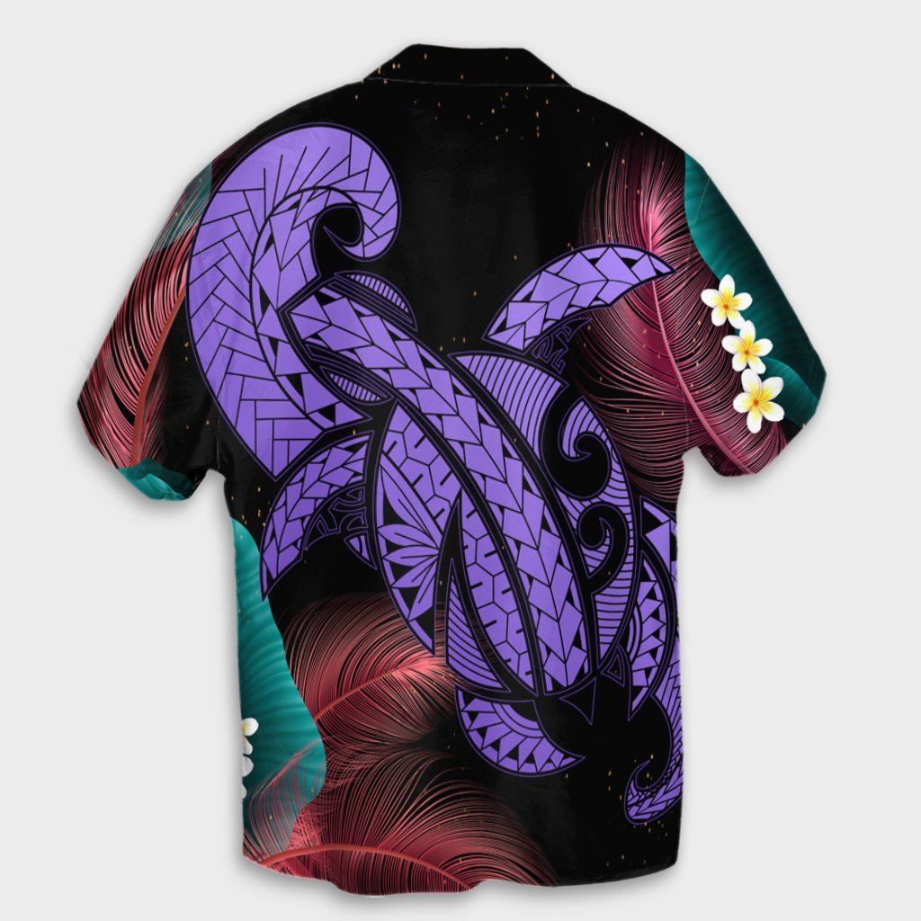 Hawaii Turtle Polynesian Tropical Hawaiian Shirt - Ghia Style Purple - AH - Polynesian Pride