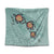Hawaii Turtle Swimming Tribal Polynesian Tapestry - AH - Min Style Wall Tapestry Black - Polynesian Pride