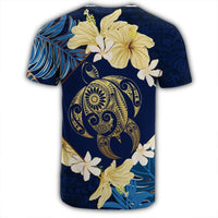 Hawaii Turtle Tropical T Shirt Taha Style - Polynesian Pride