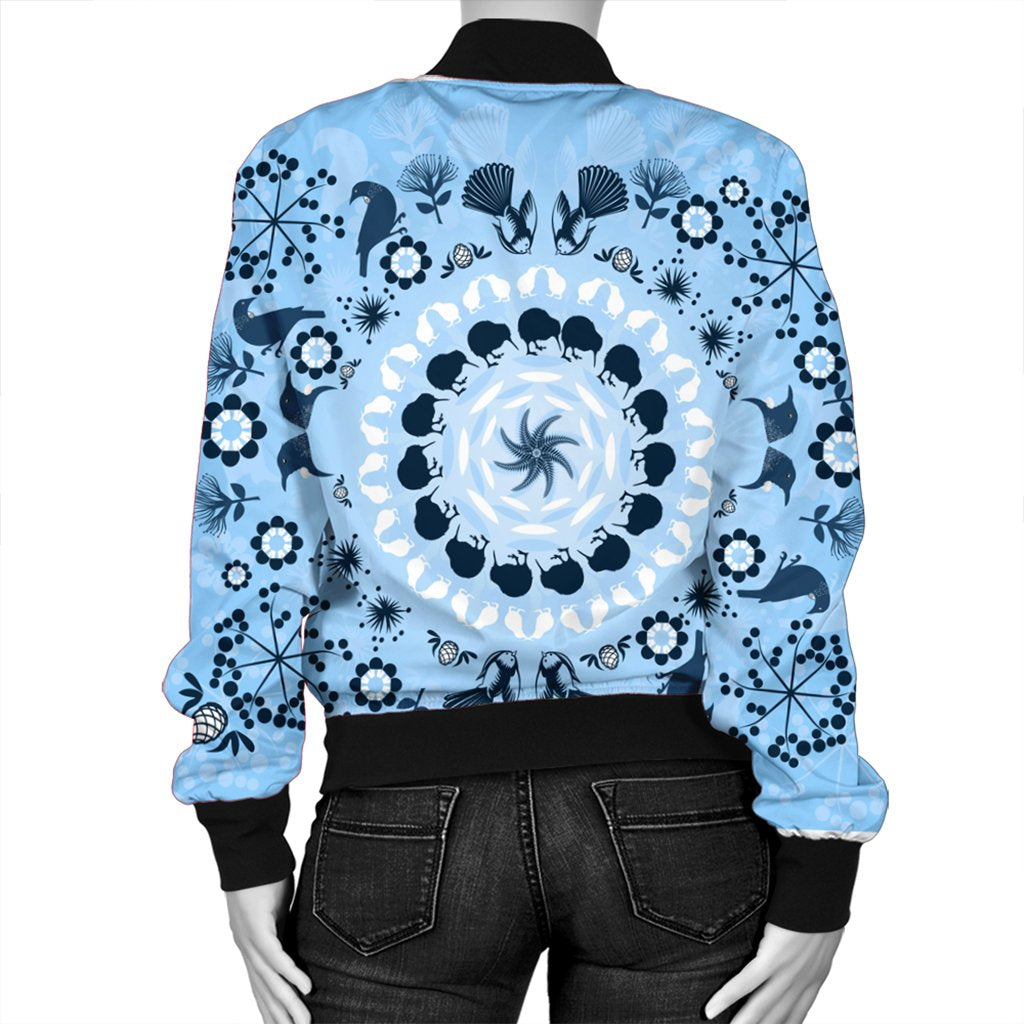 Hawaii Underwater Pattern Bomber Jacket - AH - Polynesian Pride