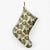Hawaii Vintage Tropical Jungle Leaves Orchid Bird Christmas Stocking 26 X 42 cm Black Christmas Stocking - Polynesian Pride