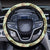 Hawaii Vintage Tropical Jungle Leaves Orchid Bird Hawaii Universal Steering Wheel Cover with Elastic Edge - Polynesian Pride