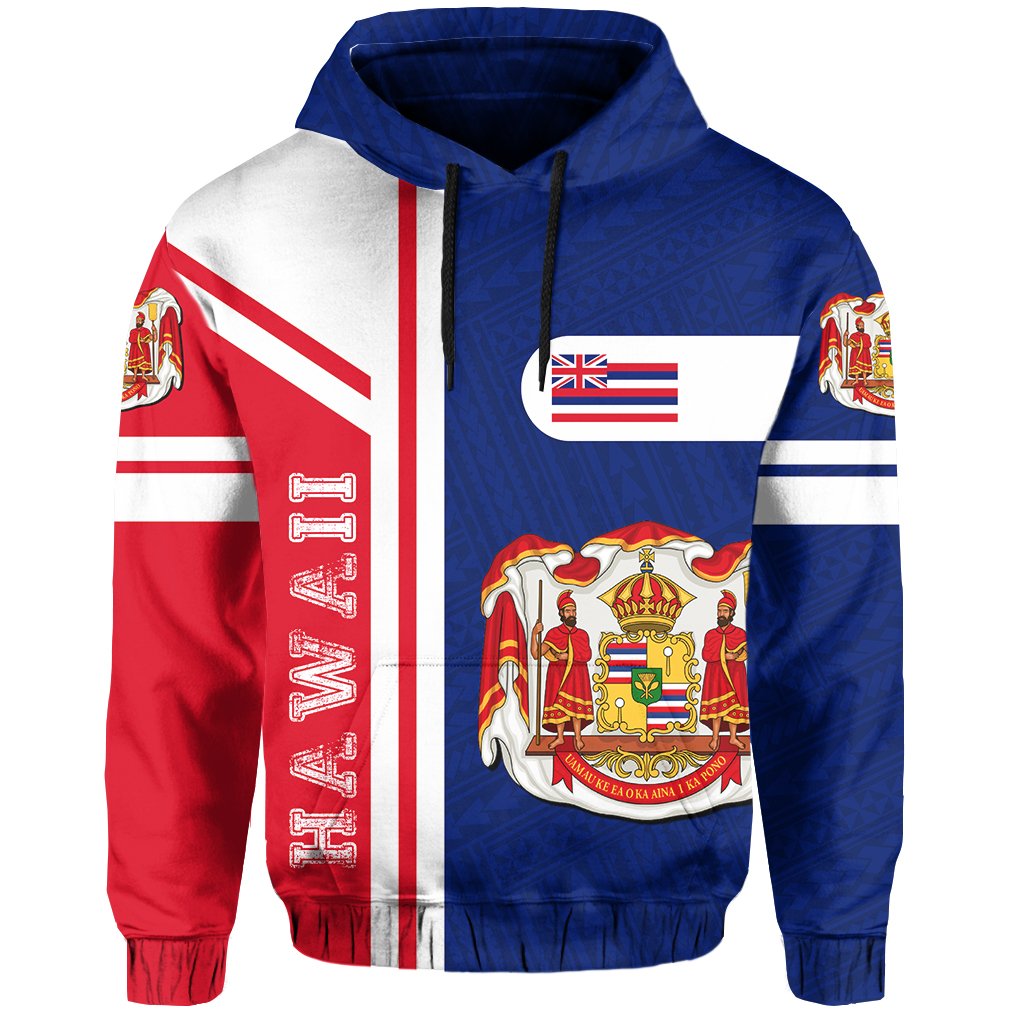 Hawaii Polynesian Hoodie Morale Style - Polynesian Pride
