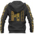 Hawaii Map Hoodie Symbol Style - Polynesian Pride