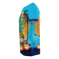 Hawaii Halloween Pineapple T Shirt - Polynesian Pride