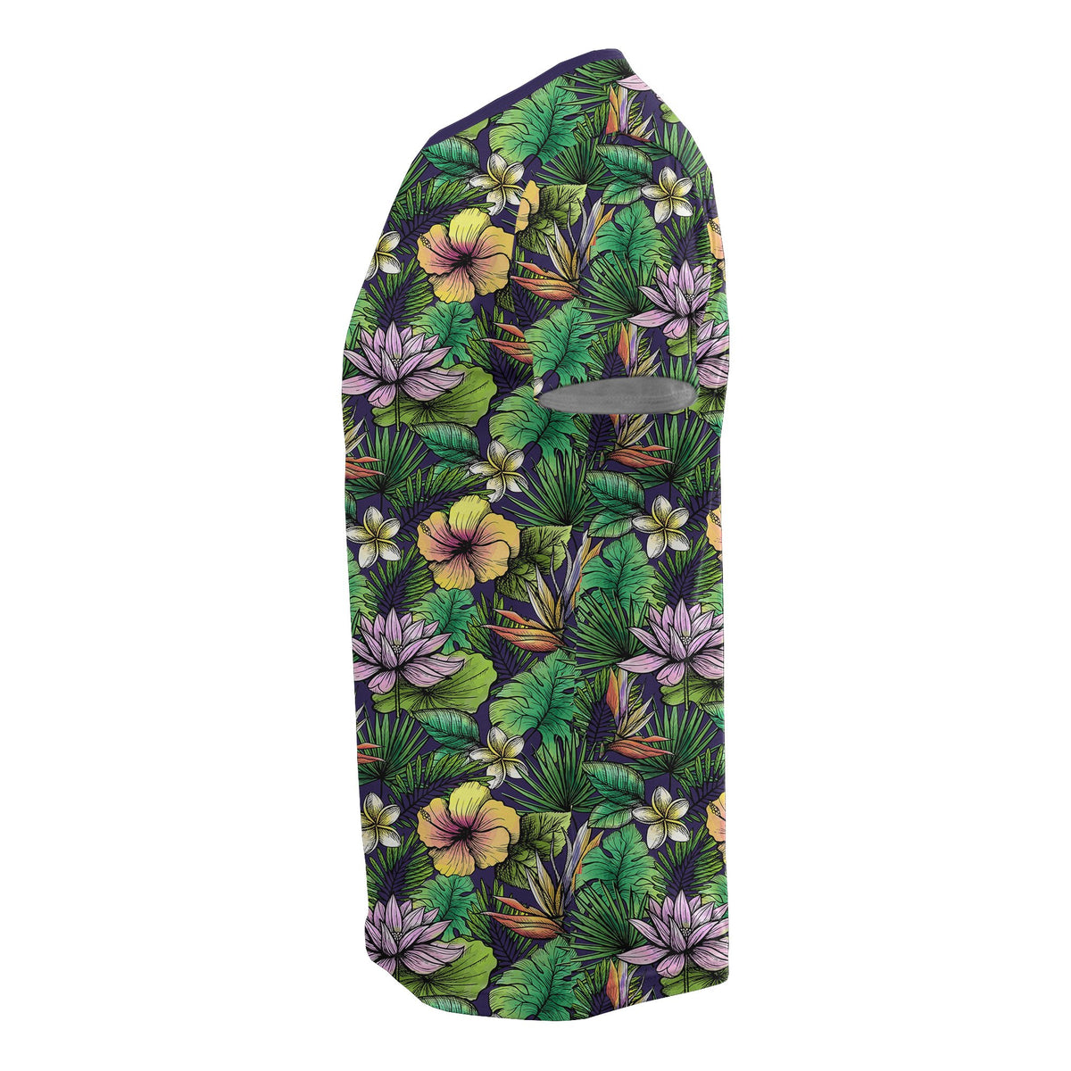 Hawaii Hibiscus and Plumeria Green T Shirt - Polynesian Pride