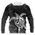 Polynesian Hawaii Custom Hoodie Turtle Eternity Black - Polynesian Pride