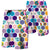 Hawaii Parrot Toucans Hummingbird Flamingo Tropica Board Shorts Men White - Polynesian Pride