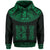 Hawaii Kanaka Polynesian Hoodie Divinity Green - Polynesian Pride