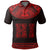 Hawaii Kanaka Polynesian Polo Shirt Divinity Red - Polynesian Pride
