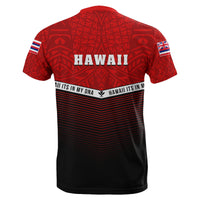 Hawaii Polynesian T Shirt Red Mix Style - Polynesian Pride