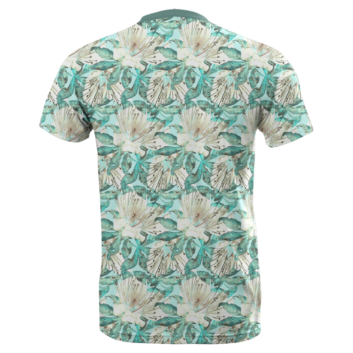 Hawaii Tropical Blue T Shirt - Polynesian Pride