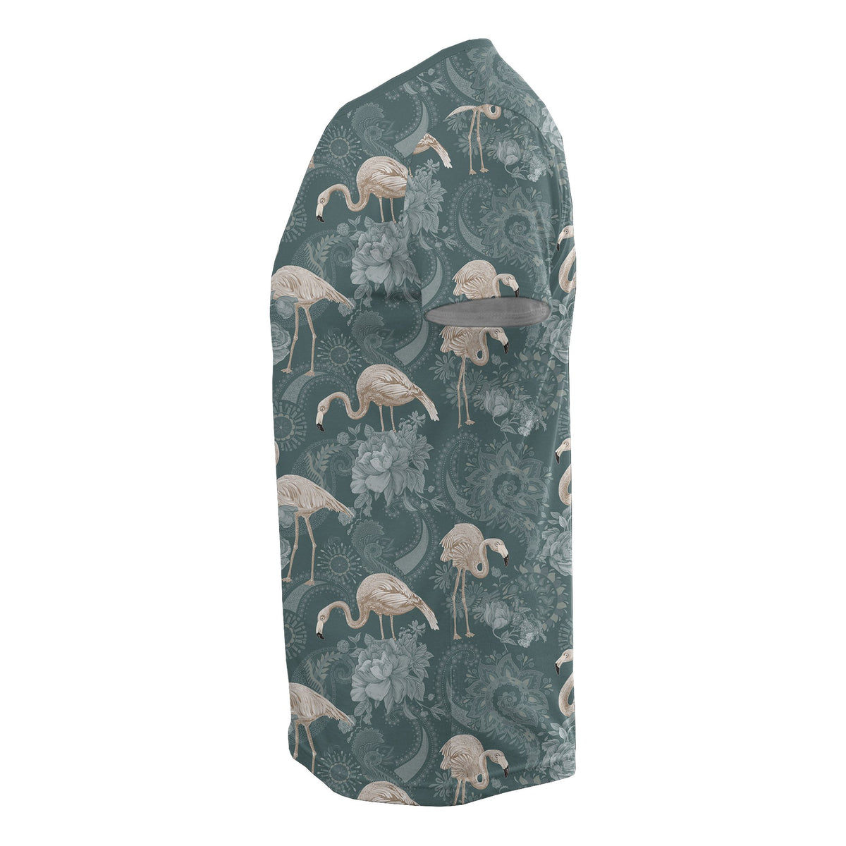 Hawaii Tropical Flamingos and Tropical Plants T Shirt - Polynesian Pride