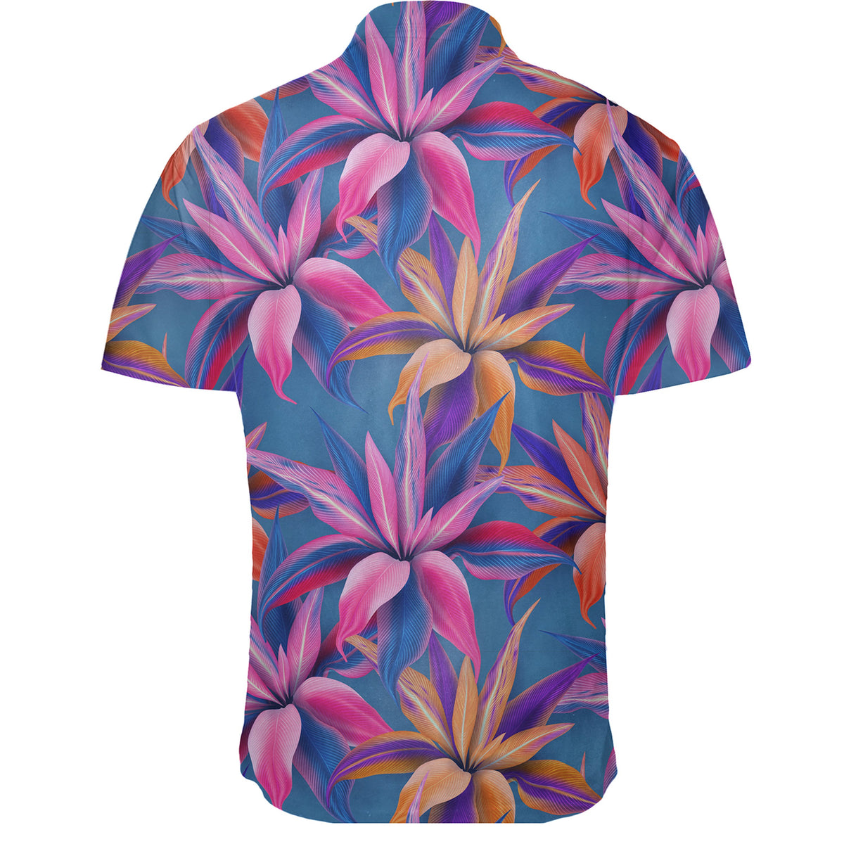 Hawaiian Shirt - Tropical Flowers Pink Shirt - Polynesian Pride
