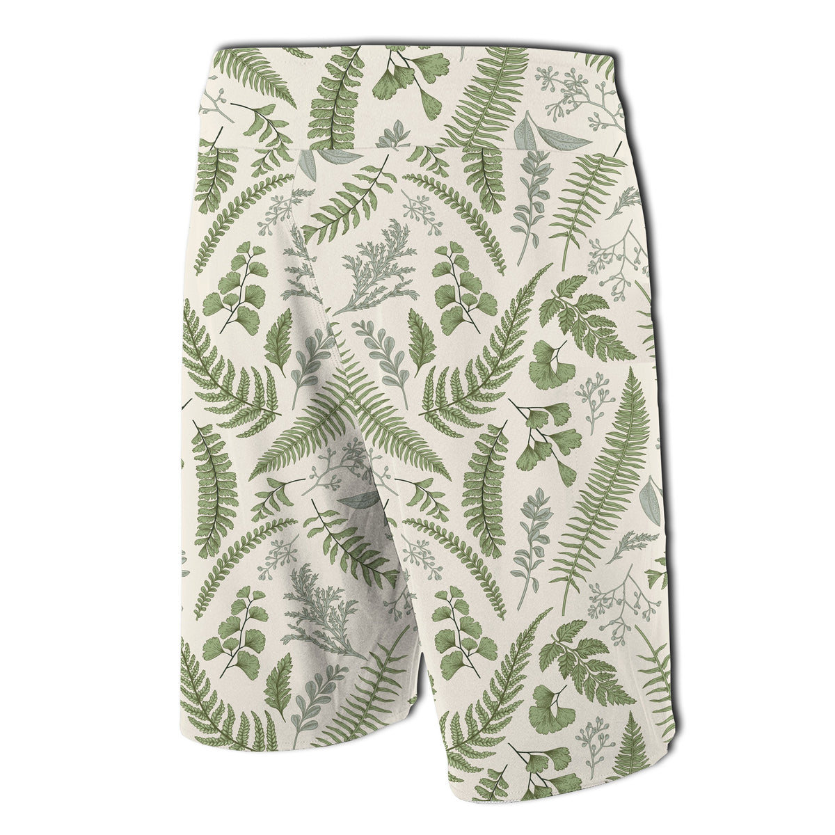 Hawaii Tropical Green Pattern Board Shorts - Polynesian Pride