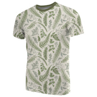 Hawaii Tropical Green Pattern T Shirt - Polynesian Pride