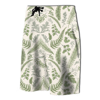 Hawaii Tropical Green Pattern Board Shorts - Polynesian Pride
