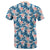 Hawaii Tropical Hibiscus Blue T Shirt - Polynesian Pride