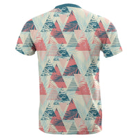 Hawaii Tropical Leaf Triangle Pattern T Shirt - Polynesian Pride