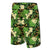 Hawaii Tropical Leaves And Plumeria Board Shorts - Polynesian Pride