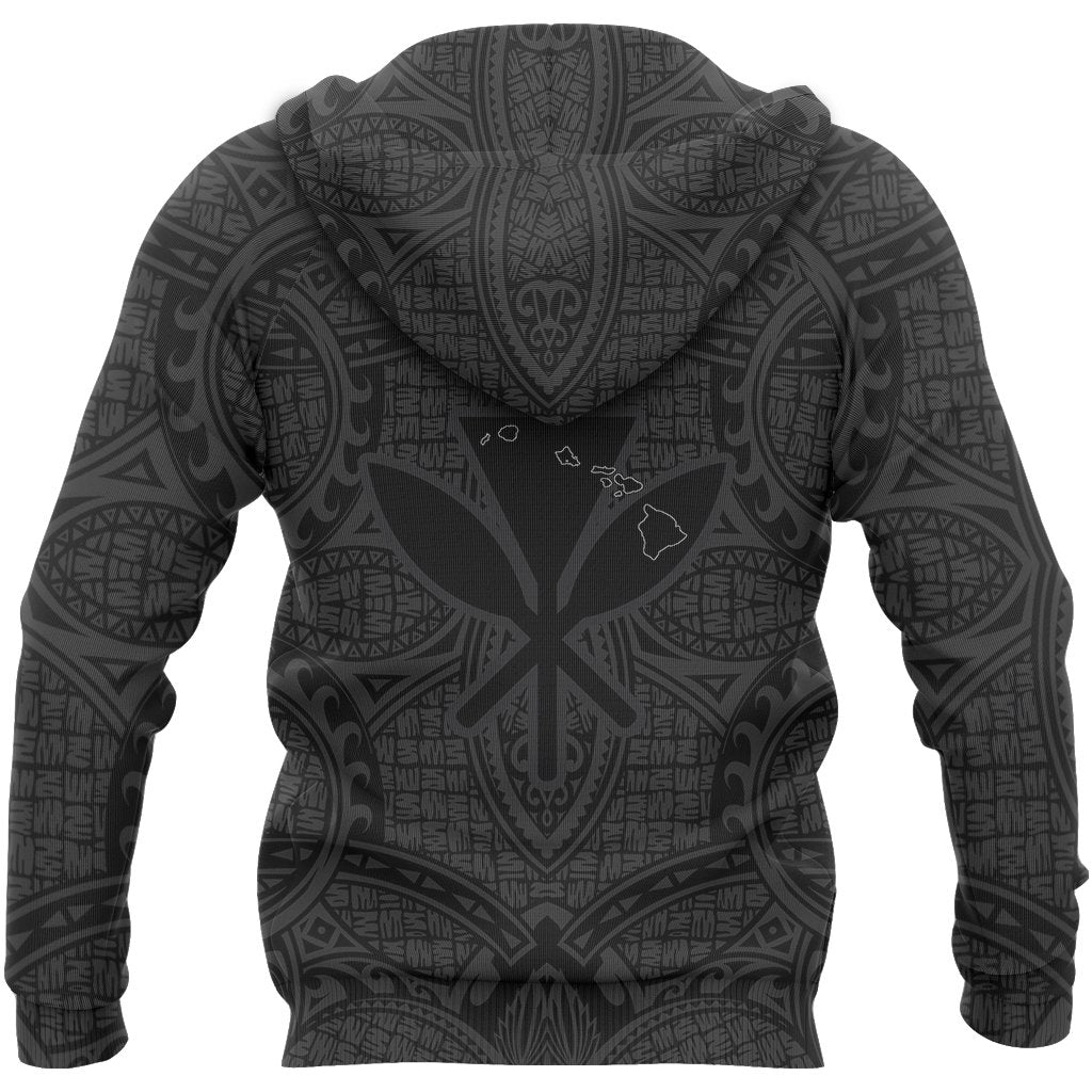 Hawaiian Polynesian Guardian Kanaka Warrior Hoodie - Polynesian Pride