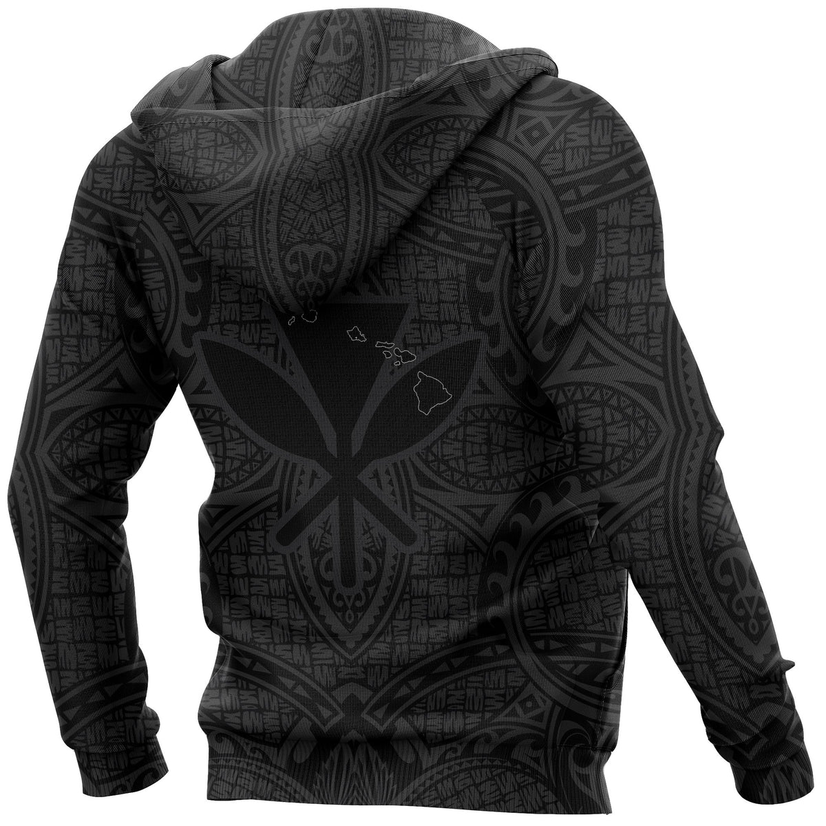 Hawaiian Polynesian Guardian Kanaka Warrior Hoodie - Polynesian Pride