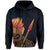 Hawaii Polynesia Legend Blue Kanaka Warrior Hoodie - Polynesian Pride