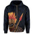 Hawaii Polynesia Legend Blue Kanaka Warrior Hoodie (Zip) - Polynesian Pride