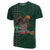 Polynesian Kakau Hawaii Warrior Football T Shirt - Polynesian Pride