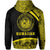 Hawaii Polynesian Hoodie Yellow Round Style - Polynesian Pride