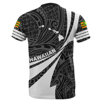 Kanaka Polynesian T Shirt White Doma Style - Polynesian Pride