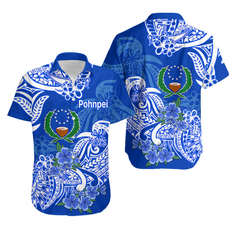 Federated States of Micronesia Pohnpei State Matching Dress and Hawaiian Shirt Polynesian Flower Tribal LT9 - Polynesian Pride