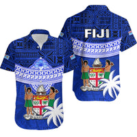 Polynesian Matching Hawaiian Shirt and Dress Fiji Tapa LT9 - Polynesian Pride