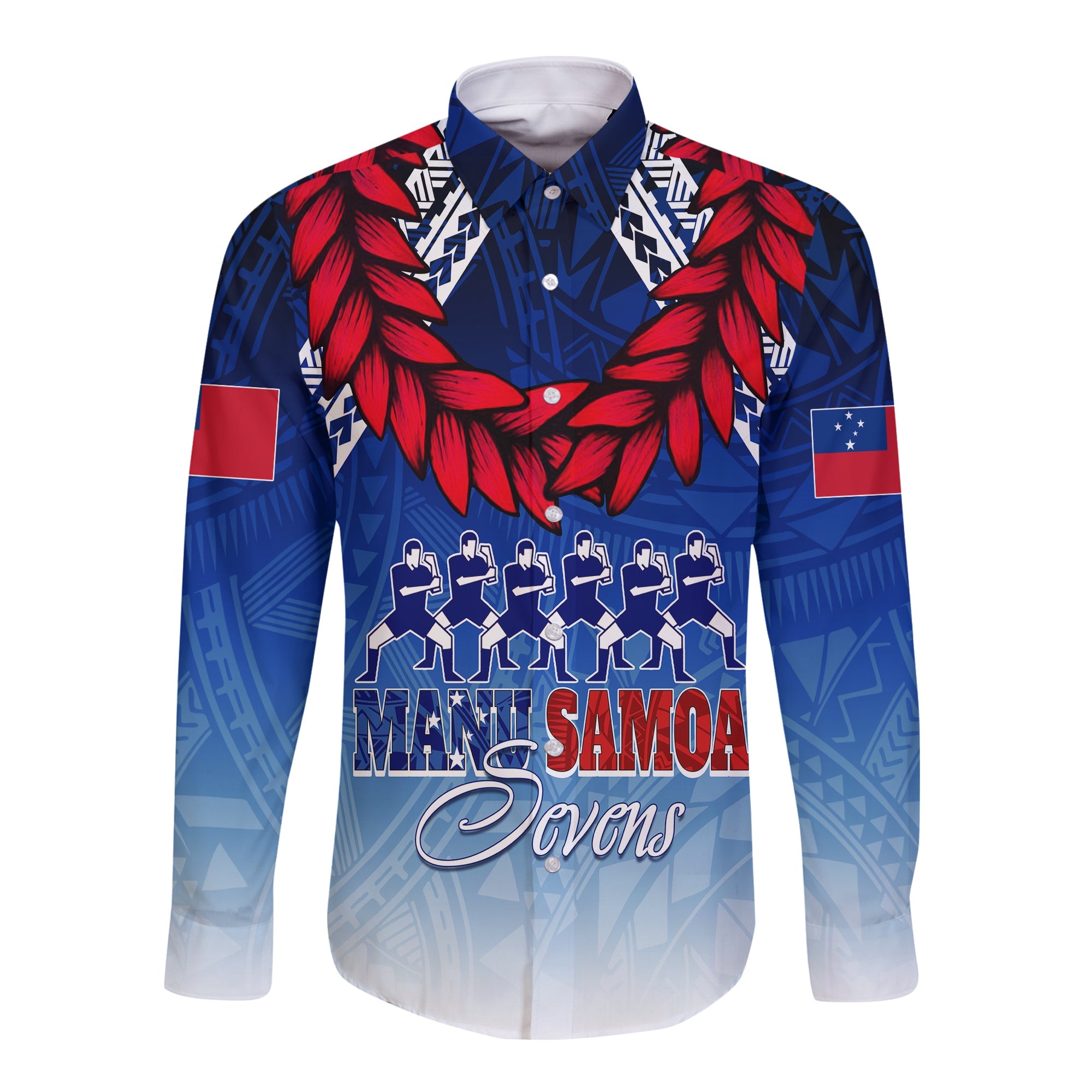 personalised-samoa-sevens-long-sleeves-button-shirt-manu-siva-tau-with-ula-fala