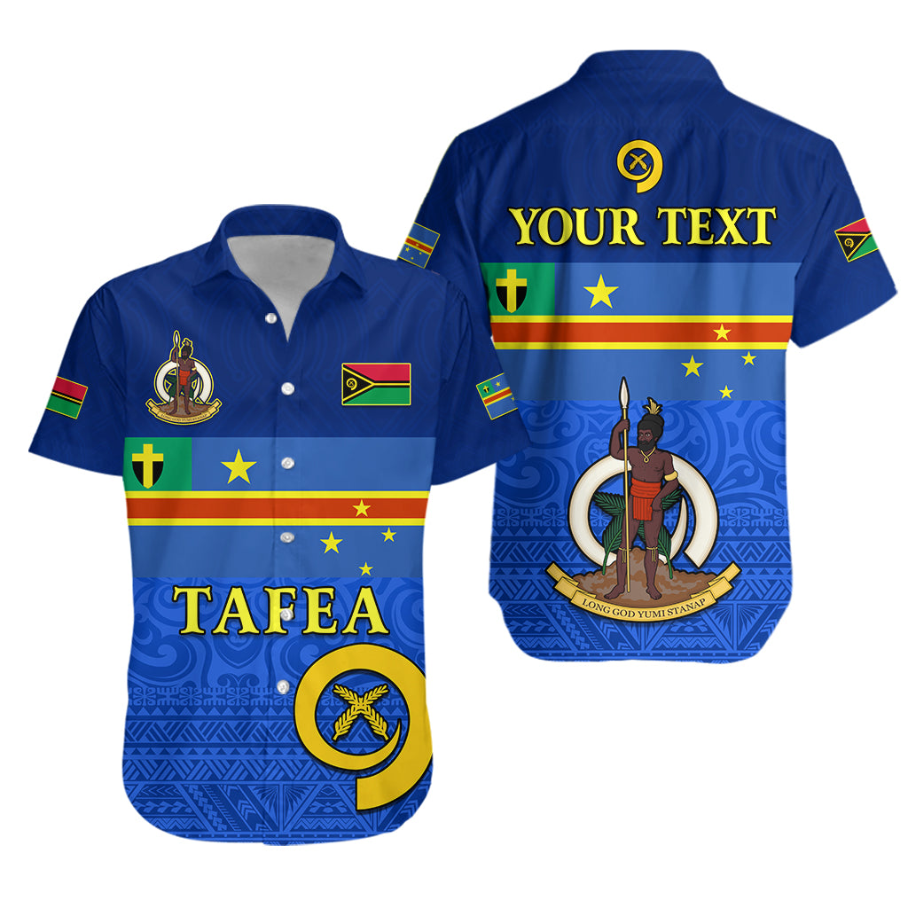 (Custom Personalised) Tafea Province Hawaiian Shirt Vanuatu Proud LT13 Unisex Blue - Polynesian Pride