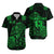 (Custom Personalised) Aotearoa Super Rugby Hawaiian Shirt Maori Kiwi Green - Custom Text and Number Unisex Green - Polynesian Pride