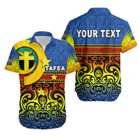 (Custom Personalised)Tafea Province Hawaiian Shirt Of Vanuatu Polynesian Flag Style LT6 Unisex Yellow - Polynesian Pride