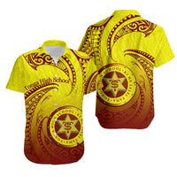 Tonga High School Hawaiian Shirt Special Polynesian No.2 Unisex Yellow - Polynesian Pride