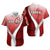 (Custom Personalised) Tonga Rugby Hawaiian Shirt Confident Polynesian Unisex Red - Polynesian Pride
