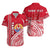 (Custom Personalised) Tahiti Rugby Hawaiian Shirt Marvelous Version Red - Custom Text and Number Unisex Red - Polynesian Pride