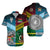 Vanuatu Polynesian Matching Hawaiian Shirt and Dress Together Blue LT8 - Polynesian Pride