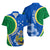(Custom Personalised) Solomon Islands Polynesian Tattoo Hawaiian Shirt LT6 Unisex Blue - Polynesian Pride