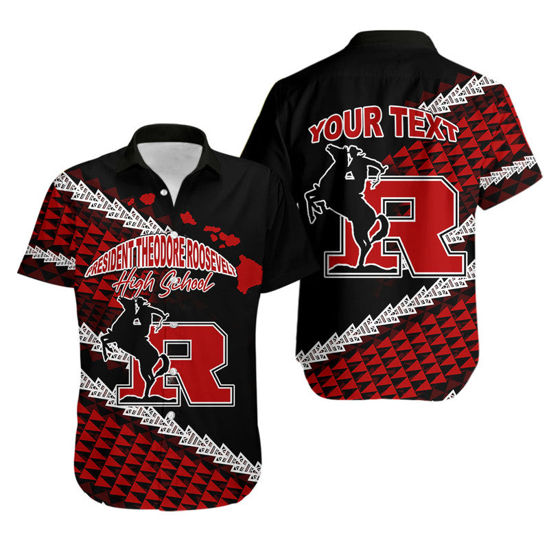 (Custom Personalised) President Theodore Roosevelt High School Hawaii Hawaiian Shirt LT6 Unisex Red - Polynesian Pride