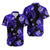 Hawaii Summer Colorful Matching Dress and Hawaiian Shirt Dark Blue LT6 - Polynesian Pride