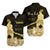 (Custom Personalised) Samoa Warrior Hawaiian Shirt Polynesian No.3 LT6 Gold - Polynesian Pride