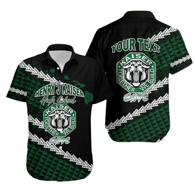 (Custom Personalised) Henry J Kaiser High School Hawaii Hawaiian Shirt LT6 Unisex Green - Polynesian Pride