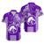 (Custom Personalised) Hawaii High School- Pearl City Hawaiian Shirt Mix Kakau LT6 Purple - Polynesian Pride