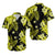 Polynesian Couple Outfits Hawaii Summer Colorful Matching Dress and Hawaiian Shirt Yellow LT6 - Polynesian Pride