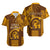 (Custom Personalised) Hawaii High School- Mililani Hawaiian Shirt Mix Kakau LT6 Yellow - Polynesian Pride