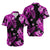 Hawaii Summer Colorful Matching Dress and Hawaiian Shirt Purple LT6 - Polynesian Pride